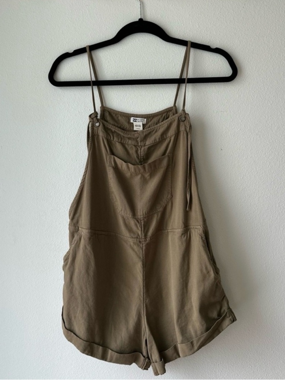 Billabong Olive Green Utility Romper - Picture 4 of 4